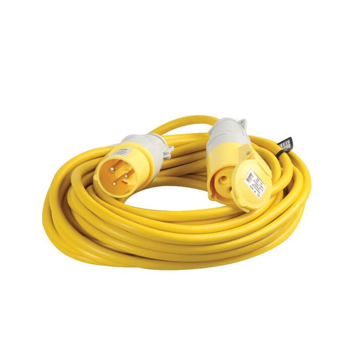 Trelawny 20 Meters x 4.0mm Extension Power Cable 32 Amp - 110v