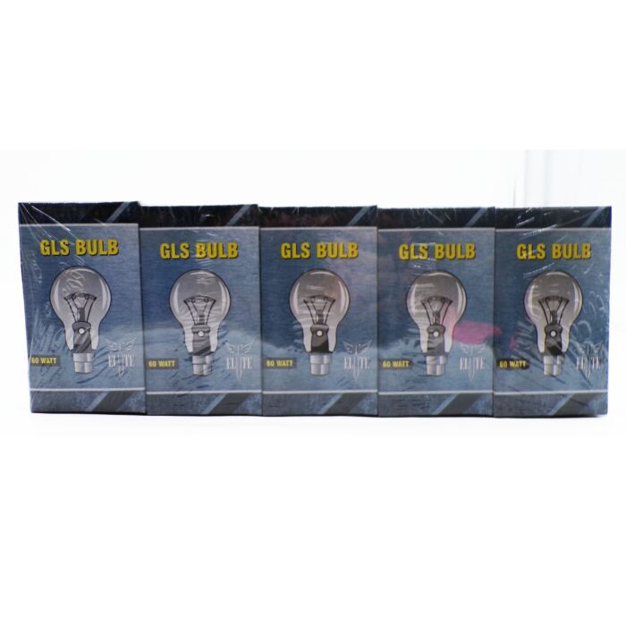 Elite GLS Bulb 110v 60w (Bayonet) - 180 Pack