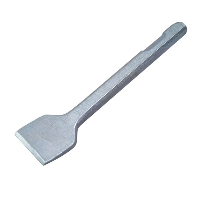 Trelawny Chisel - 1-3/8 inch Cranked Blade x 7 inch Long (35mm x 178mm) 1/2inch (12mm) Square Shank