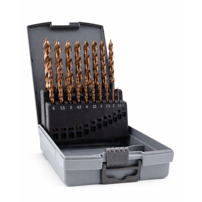 HMT 1 - 13mm 25pc TurboTip Cobalt Jobber Drill Bit Set