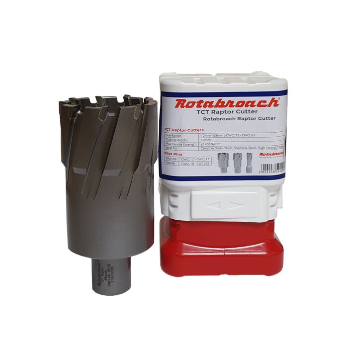 Rotabroach 42mm CWCL42 Hard Metal TCT Cutter 55mm Depth