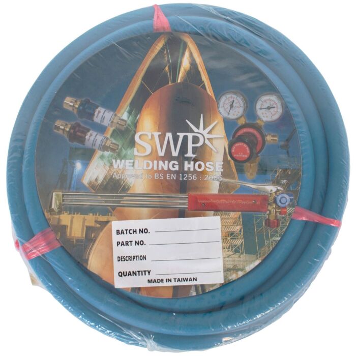 SWP 10mm x  20m Fitted Oxygen Welding Hose