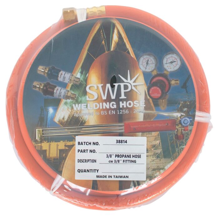 SWP 10mm x 30m Fitted Propane Welding Hose