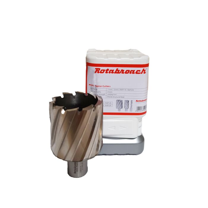 Rotabroach RAP510 Raptor Cutter 51mm Dia 25mm Depth M2 HSS