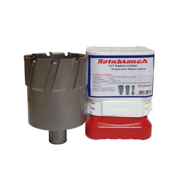 Rotabroach 50mm CWCL50 Hard Metal TCT Cutter 55mm Depth
