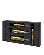 VersaDrive 4pc M12 - M24 Metric Coarse ImpactaTap Set