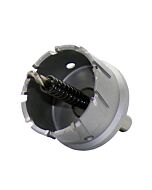 RedCut 46mm TCT Holesaw 25mm Depth with Arbor