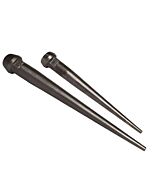 Ajax 649-650 | Carrot Drift Broad Head Bull Pin Tool Steel Erector Pack Of 2 (7-27MM & 8-32MM)