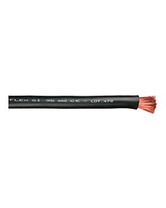 SWP 50mm Simplex Single Insulated Cable - Black