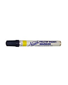 Yellow Markal Valve Action Fast-Drying Liquid Paint Marker