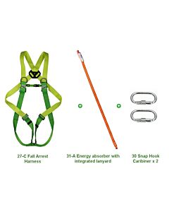 Climax 27-C Fall Arrest Energy Absorbing Lanyard Kit
