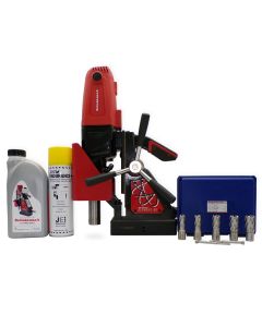 Rotabroach Element 40 Magnetic Drill + RBK1422 14mm - 22mm Cutter Kit + Lubricants