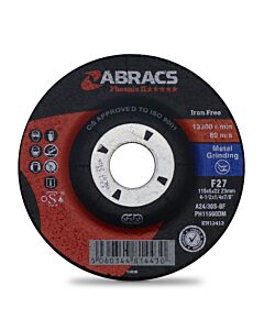 Abracs Phoenix II 4.5" (115mm) Metal Grinding Disc