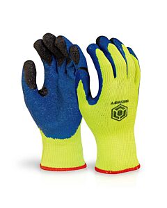 Beeswift Latex Thermo-star Fully Dipped Gloves Saturn Yellow