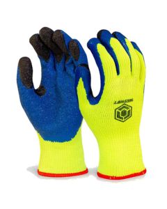 Beeswift Thermo Double Dipped Glove Yellow Size 9