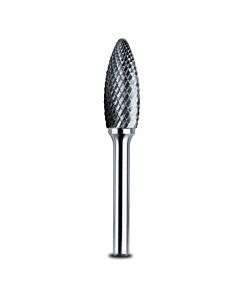 Abracs Double Cut - Flame TCT Burr - 12 x 25 x 6mm