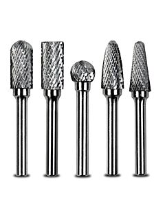 Abracs Double Cut - 5pc TCT Burr Kit