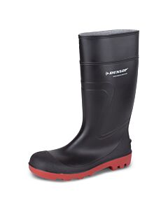 Dunlop D8864 Warwick Full Safety Wellington Black