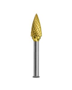 HMT GoldMax TCT Burr - Tree - 12 x 25 x 6mm