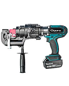 Ogura 15 x 6 mm Cordless Double-Acting Hydraulic Hole Puncher HPC-N156WDF
