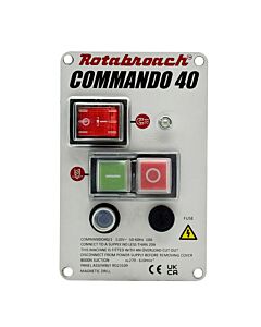 Rotabroach Commando 40 Control Panel - 110v