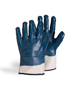 Pack Of 10 - Hercules Fully Dipped Rough Nitrile Gloves