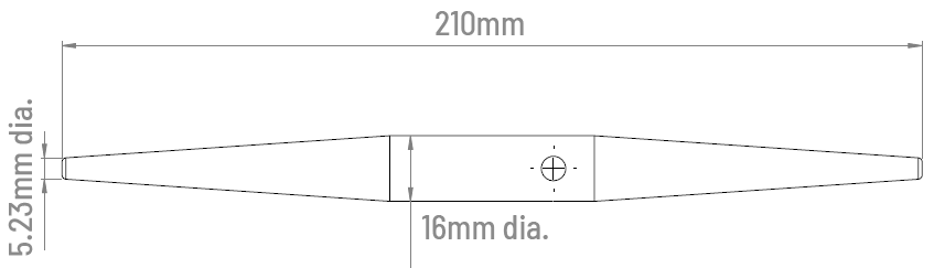 16mm Barrel Drift Pin