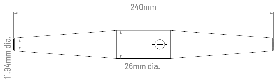 26mm Barrel Drift Pin