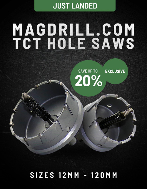 Just Landed - TCT Hole Saws